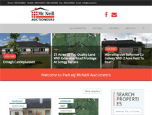 Tablet Screenshot of pmcneill.ie